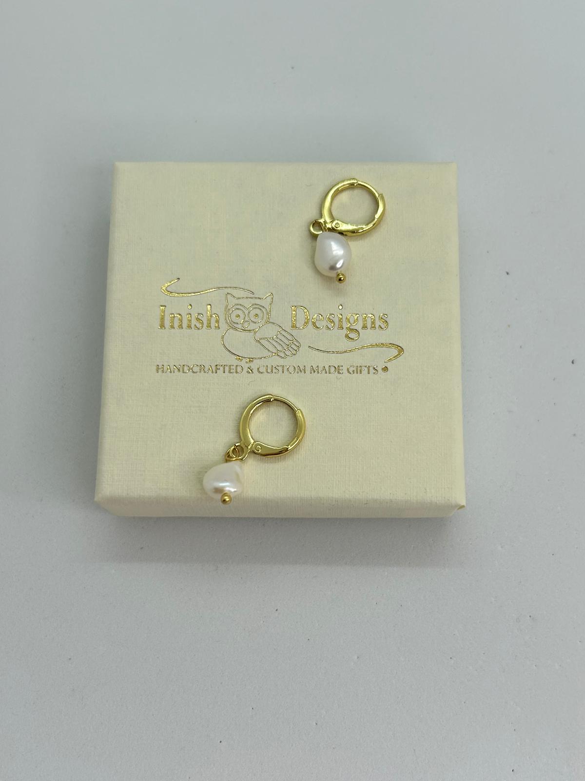 Freshwater Pearl Drop Earring