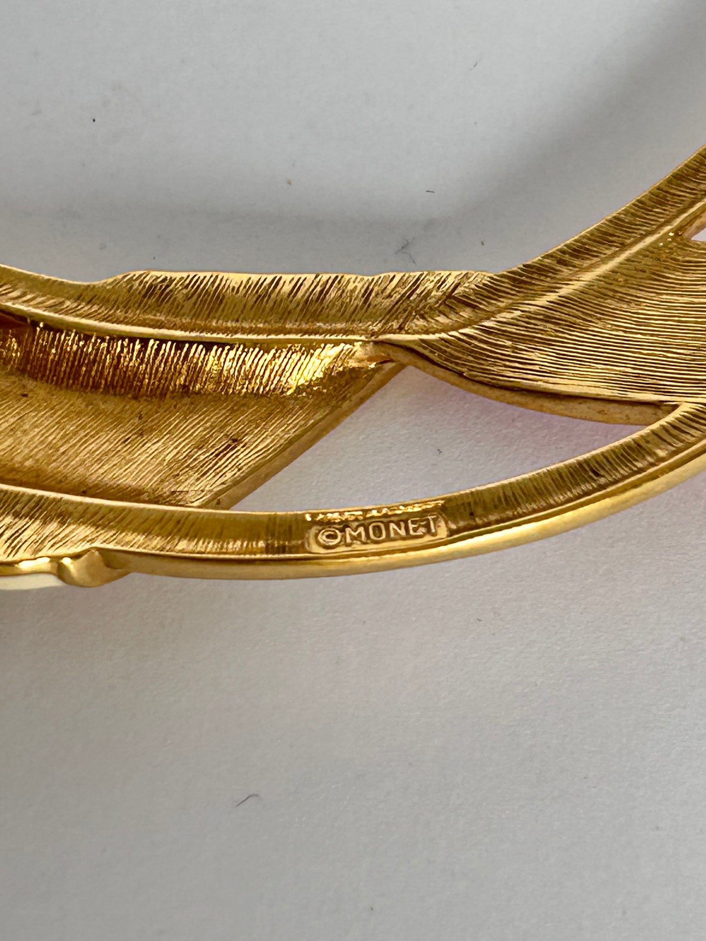 1980's Art Deco Revival Monet Necklace