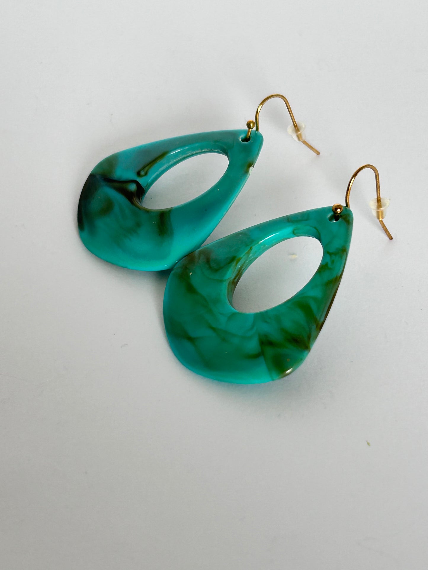 Marbled Drop Turquoise