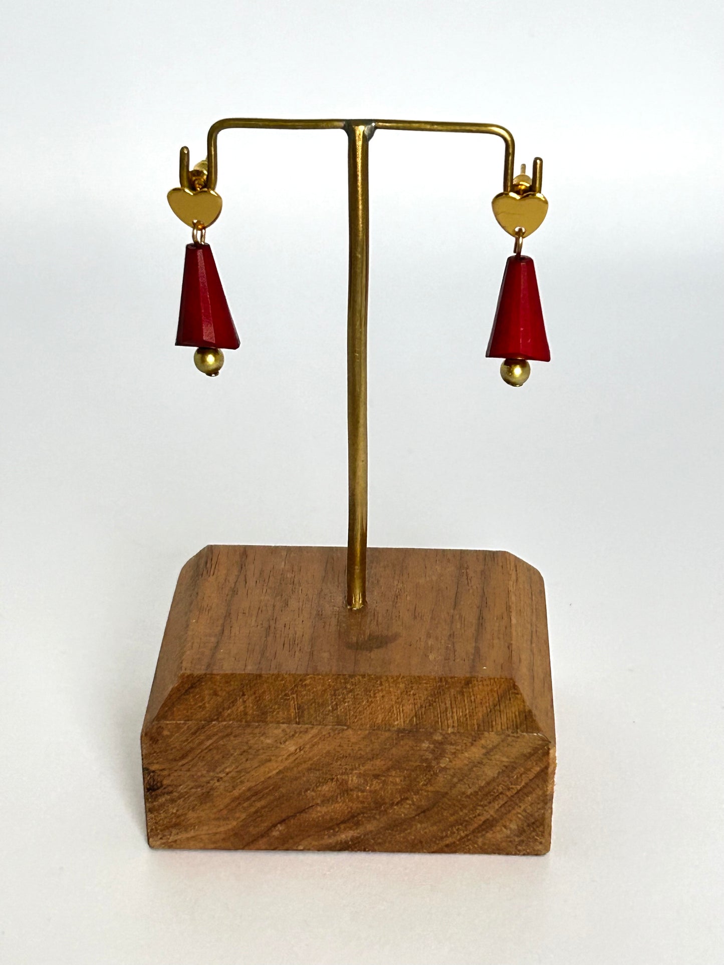 Wine Drop Earrings