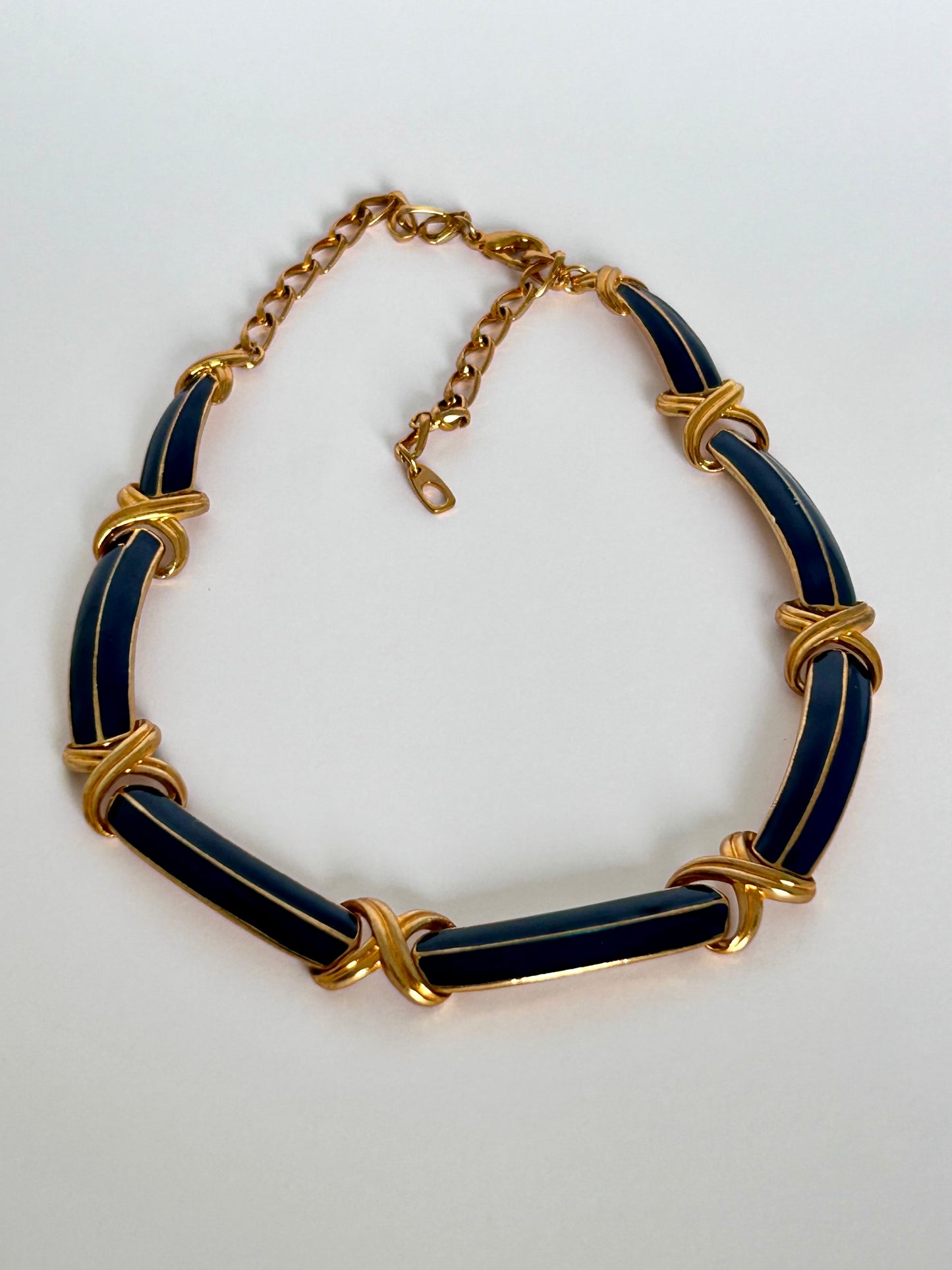 Vintage Enamel Necklace