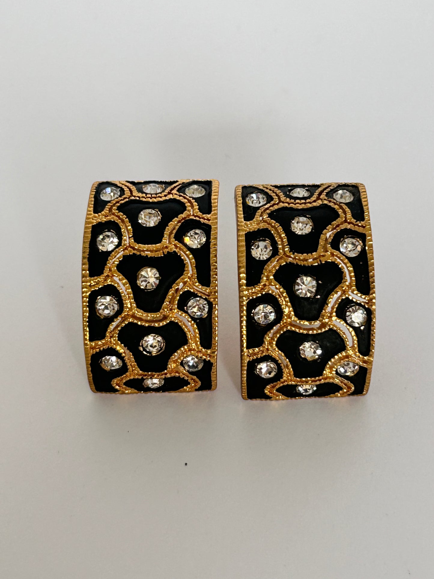 Chunky 80's Clip on Earrings