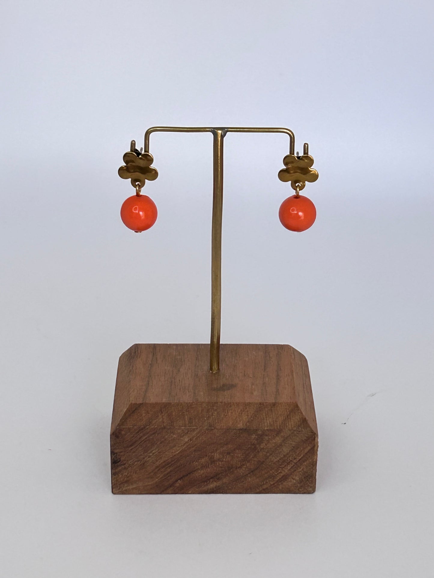 Orange Bead Drop