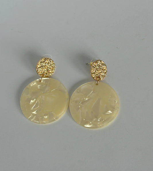 Pearlised Disc Drops