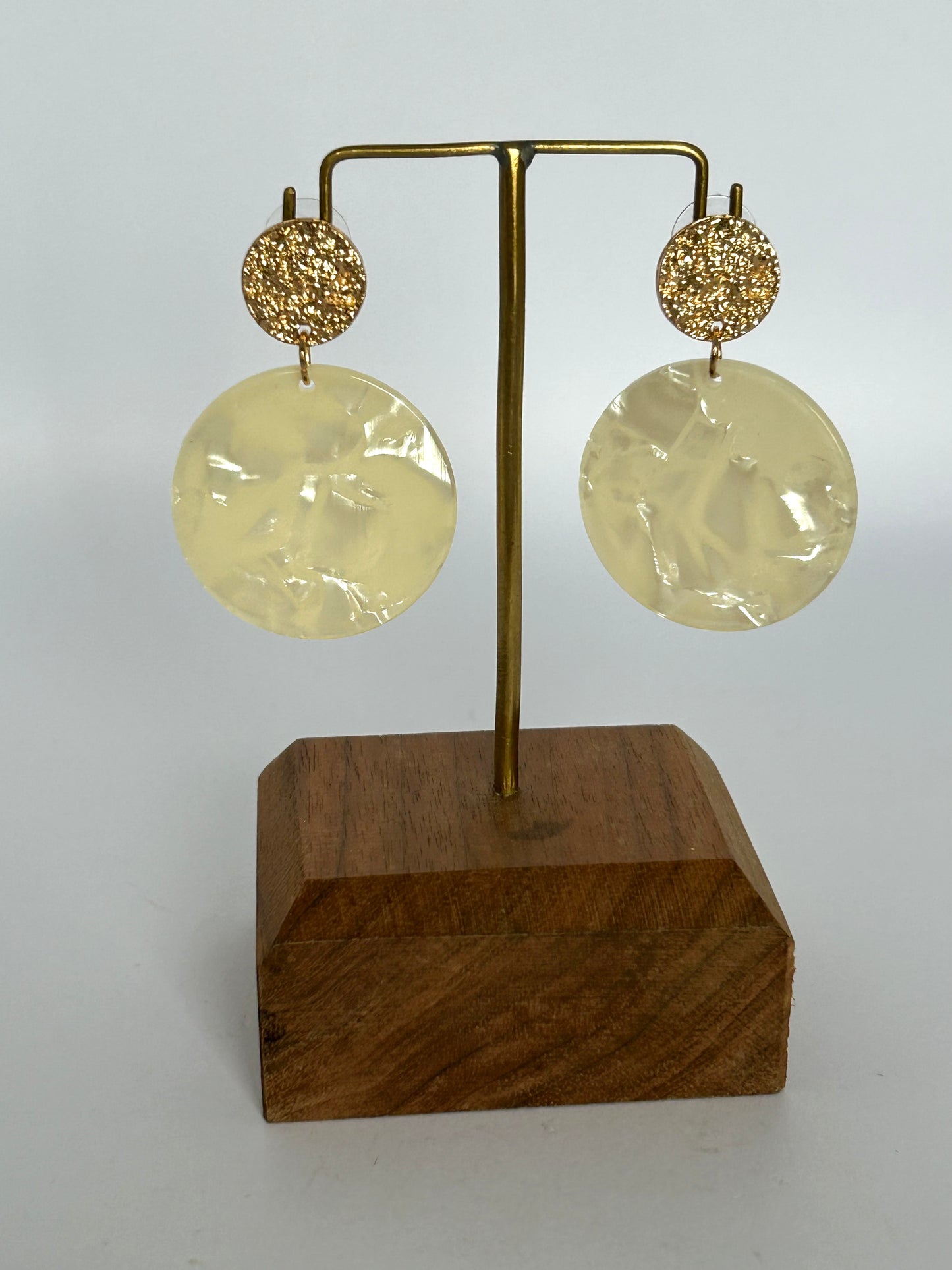 Pearlised Disc Drops