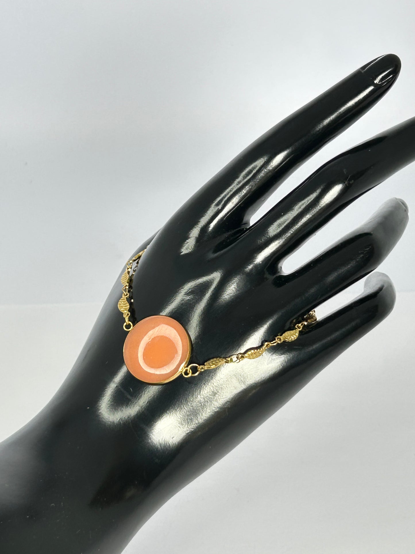 Resin Bracelet [Pastel Orange]
