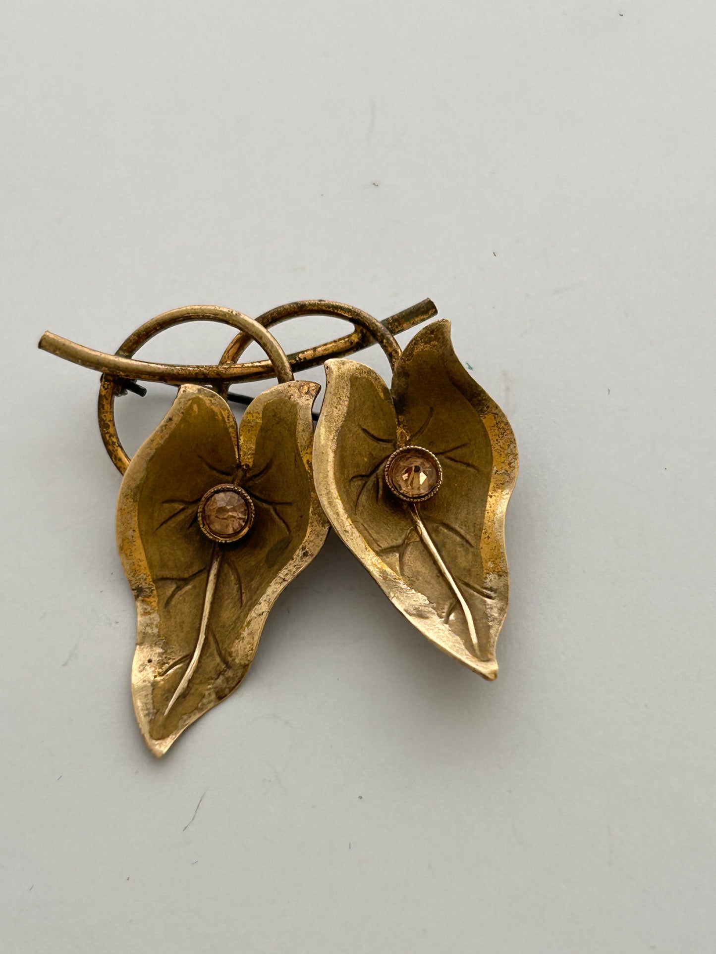 1940's Brass Brooch
